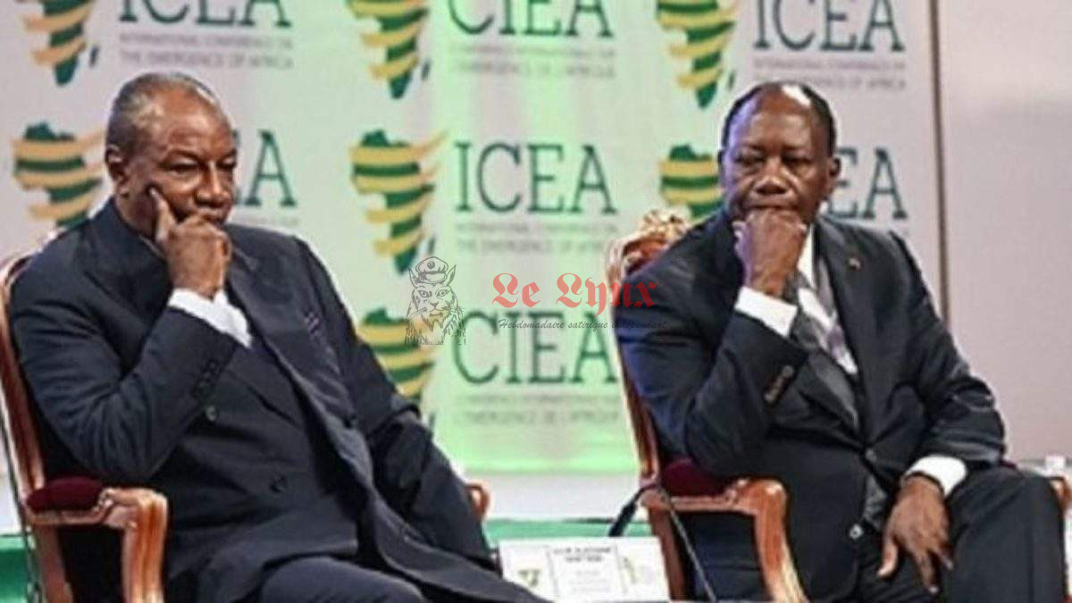 Alpha Condé et Alassane Ouattara