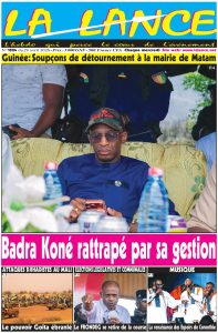 Actualités : La Une de la Lance du 29 mars en Kiosque