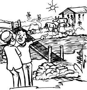 Désastre environnemental : A Kakimbo, une puante rivière de boue