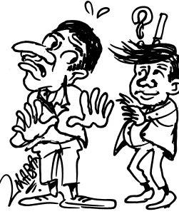 Juste un mot : Silence, on morigène !