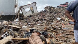 Effondrement d’un immeuble à Ratoma : « les causes feront l’objet d’un rapport technique », annonce le ministre de l’Urbanisme