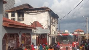Matoto-Khabitaya : une maison ravagée par un incendie