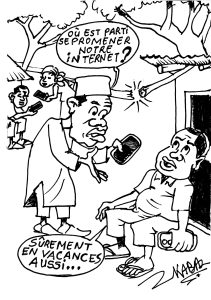 Internet coupé en Guinée : Black-août total !