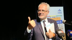 Coopération franco-guinéenne : Visas, biens culturels, droits humains, Luc Briard face à la presse